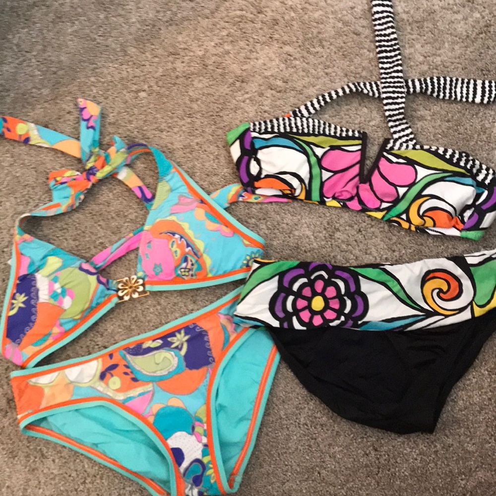 2 Trina Turk swimsuits